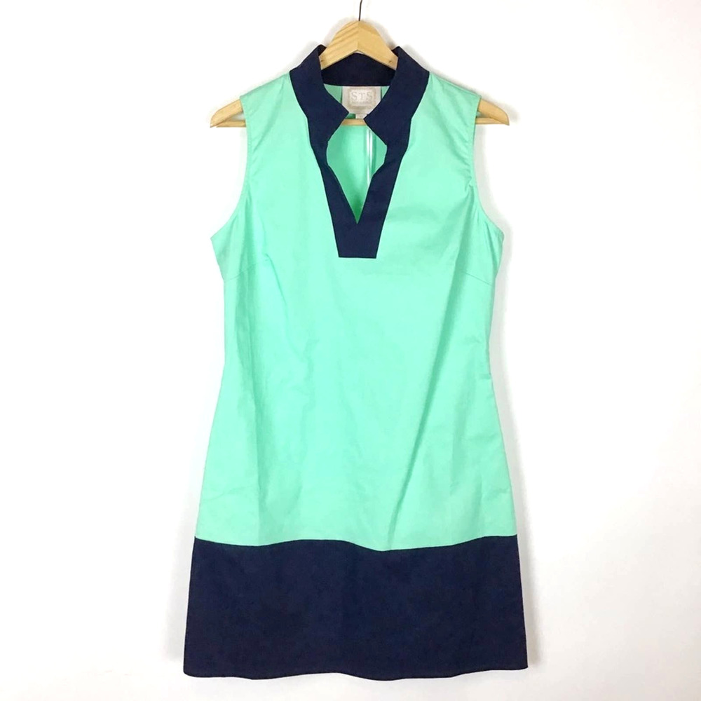 Sail to Sable tunic dress green new cotton